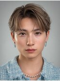 韓国センターパートコンマバングカルマパーマニュアンスパーマ