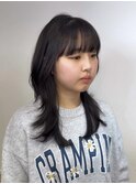 海外風ミディアムレイヤーカット【カミケン黒岩店/福島】