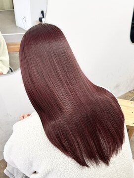 クローズ(cross-z) 髪質改善/韓国/チェリーブラウン/ブリーチ/東川口/浦和美園