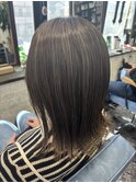 脱白髪染めハイライト