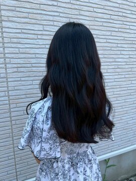 美容室 フォーリア Foglia ブルーブラック