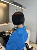 こなれストレートボブ