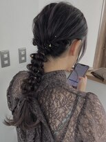 ウル 岡山駅店(ULu.)&nbsp;ふんわり編みおろしヘア