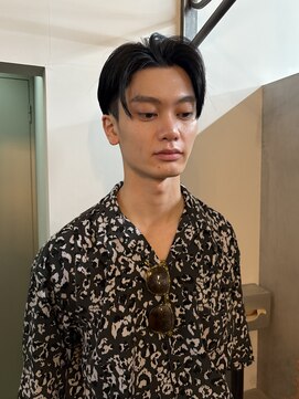 ステップボーンカット トーキョー(STEP BONE CUT TOKYO) 【ステップボーンカット 】メンズショート/センターパート