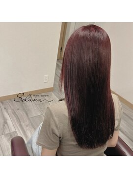 ソラナ(Solana) ボルドーカラー
