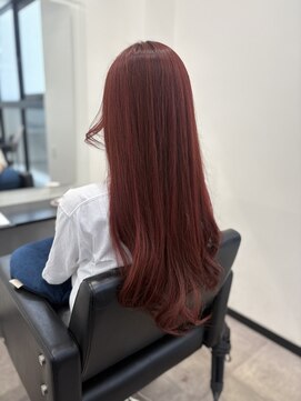 フォーディー(for D) Hair Salon for D　 ×　レッドカラー