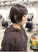ショート/ショートボブ/顔周り/青葉台