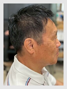 クリアオム 春日部(CLEAR homme) メンズ シニアメンズショート 刈上げ ツーブロック