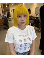 ラック 表参道(LUCK) イエロー/ケアブリーチ/ブリーチ/表参道/原宿