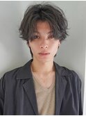 【green登戸】センターパート/メンズパーマ