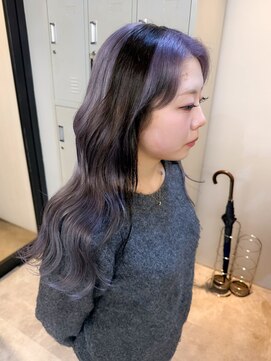 フラム 渋谷(flamme) ◯ラベンダー×ダークブラウン