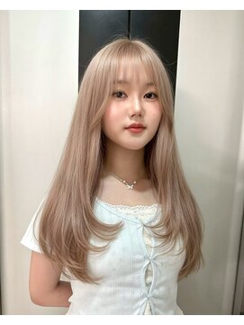 レブ 難波店(REV.) 髪質改善/ブリーチ/ダブルカラー/韓国/インナーカラー/難波