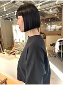 人気の切りっぱなしボブ○【30代/40代/西宮】
