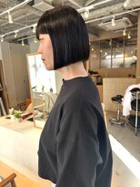 シロ 甲東園店(SHIRO)&nbsp;人気の切りっぱなしボブ○【30代/40代/西宮】