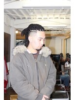 ビーバイエイトジェンツ(Bee by EIGHT GENTS)&nbsp;刈り上げセンターパート/波巻きツイストスパイラル/心斎橋