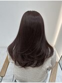 レイヤー レッドブラウン【福田れん】吉塚美容室 髪質改善 博多