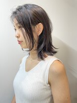 シアアルン 新小岩店(SHEER alun)&nbsp;◆ 【透明感】地毛風ダークカラー×外ハネミディアム【新小岩】