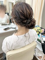 京都ヘアセット着付け専門サロン 夢館 五条店(yumeyakata) サイドシニヨンスタイル