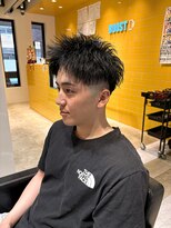 ルースト 京都河原町店(ROOST)&nbsp;波巻きツイストスパイラル/リバースセンターパート/河原町