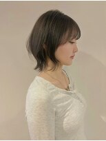 ボーイミーツガール(boy meets girl)&nbsp;ボブレイヤー+ニュアンスブラウン