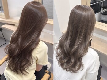 コージークルー(cozy creww)の写真/【学割U24クーポン◎】周りと差がつく顔周りレイヤー×透明感カラー◇イメチェンなら《cozy  creww》で♪