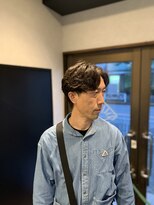 スウェル 押上店(Swell)&nbsp;センターパート×シャドウパーマ