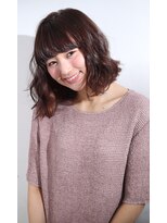 ガーデントウキョウ(GARDEN Tokyo)&nbsp;【GARDEN】エアリーウェーブボブにベリーカラ―【KOMAKI】