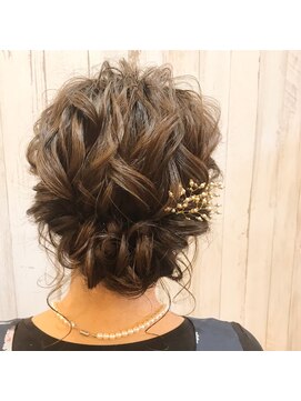 ヘアーアトリエ アンル(hair atelier anle) ギブソンタック