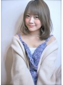 Saphir☆イルミナサファリベージュ無造作ヘア「似合わせカット」