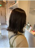 【KoMoNo】切りっぱなしボブ×グレージュ【RIN】