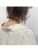 切りっぱなしボブ