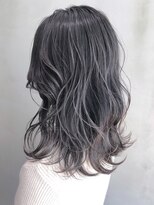 アイティー バイ アルバム 中野店(IT by ALBUM) シルバーグレー_クールショートピンクベージュボブルフ_ba309771