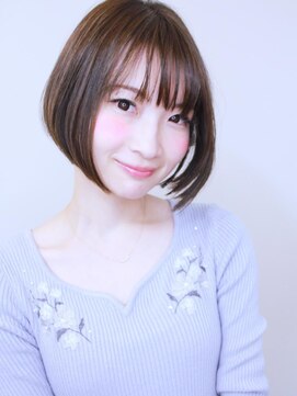 モリオ フロム ロンドン 成増店 【morio成増】大人かわいいショートボブ＆３Ｄカラー