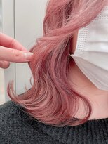 【ピンクベージュ】ピンクグラデーション,アッシュピンク