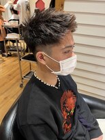 アヴァンス 天王寺店(AVANCE.) MEN'S HAIR 天王寺×ジェットモヒカン×眉カット