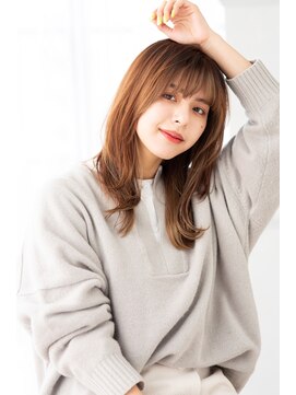 トティア 梅田(Totia) 【Totia梅田】抜け感ウェーブ×キャラメルベージュ