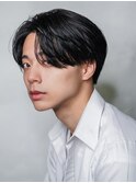 ニュアンスパーマ/韓国マッシュ/ダークアッシュ/ベリーショート