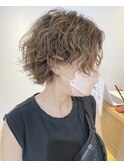 【morio大宮2号/米村】ショートパーマ
