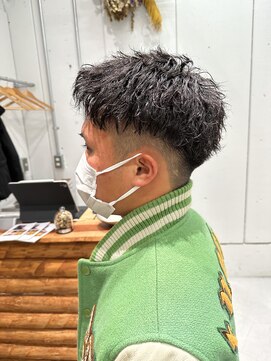 サティ(sati) men's20代大人気ショート○メンズツイストパーマ