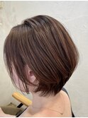 ツヤサラショートボブ