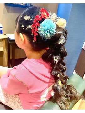 ヴァロ(Valo) 七五三セット/タマネギアレンジ/キッズスタイル
