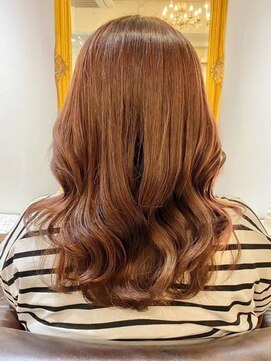 アビント バイ レシッド 武蔵小杉(abinto by rcid) 明るめブラウンと大人ロング