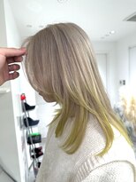 イト(ito.)&nbsp;white beige × yellow