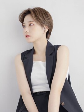 フレイムス ヘアアンドリラックス 大宮東口店(Frames) 黒髪ココアベージュボブウルフグレージュカラー