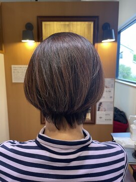 チアー ヘアリラクゼーション(cheer HAIRRELAXATION) ショートボブ