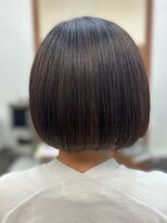 シーズンプラス(SEASON PLUS) 30代40代50代 白髪染め【SEASON+野入】 切りっぱなしボブ 1B