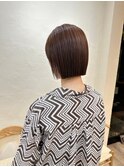 大人かわいい小顔美シルエットボブ20代30代40代