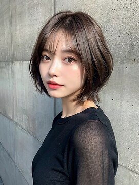 リンク(LinQ) 大人可愛い小顔前下がりボブ×ナチュラルボブ×ミニボブ20代30代