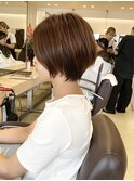 #髪質改善ツヤショート
