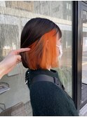 インナーオレンジ×ボブ